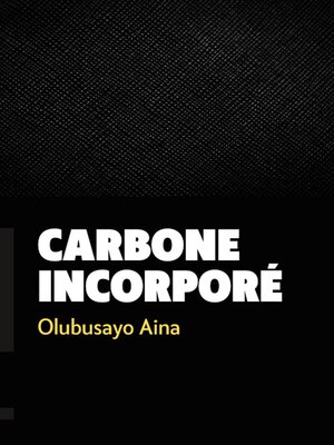 cover image of CARBONE INCORPORÉ